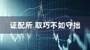 证配所 取巧不如守拙
