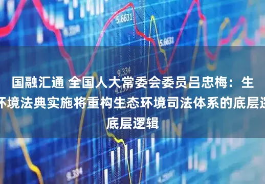 国融汇通 全国人大常委会委员吕忠梅：生态环境法典实施将重构生态环境司法体系的底层逻辑